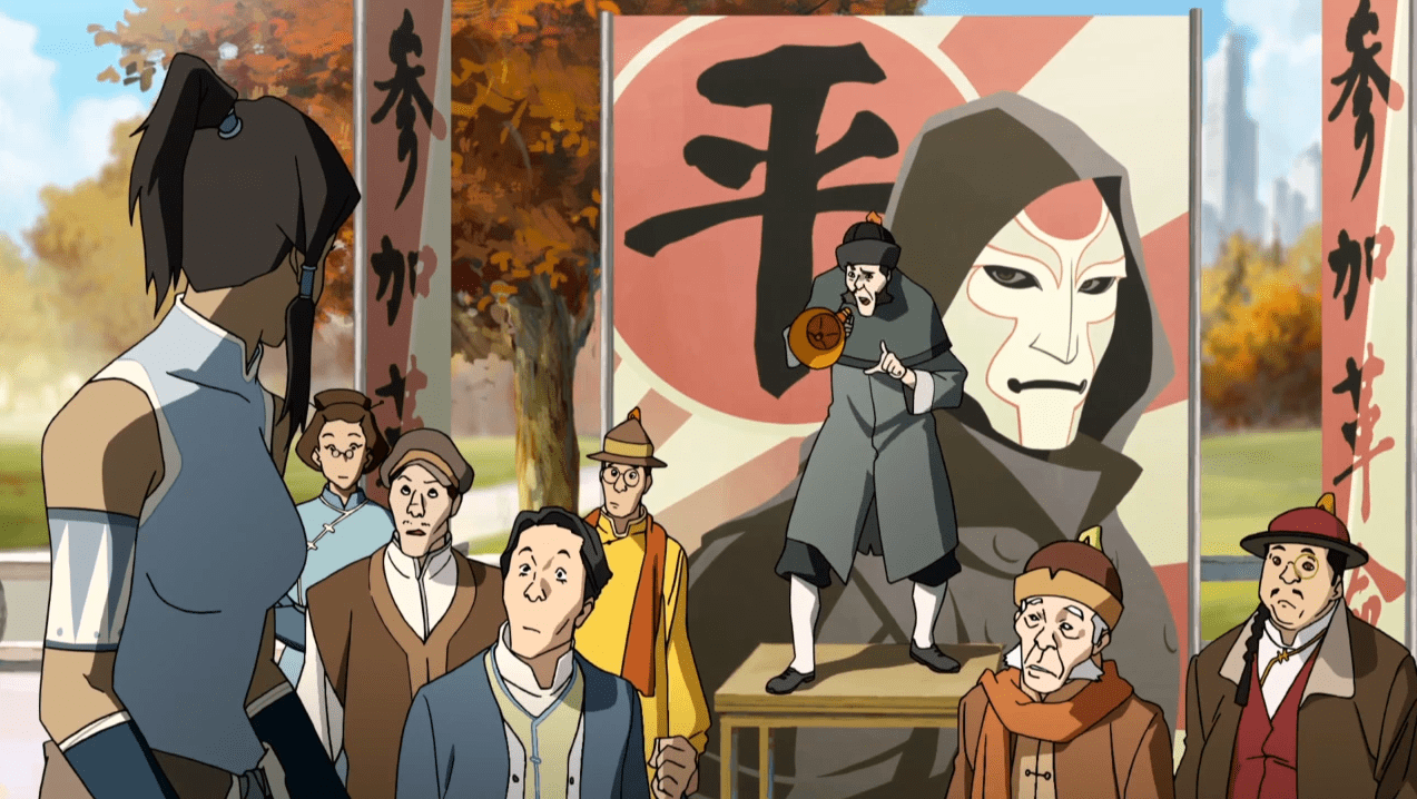 Korra called out on being an oppressor