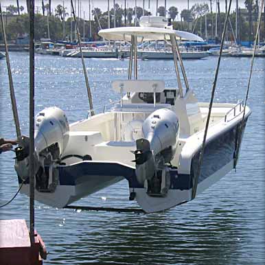 Kernan 22 Powercat Launching