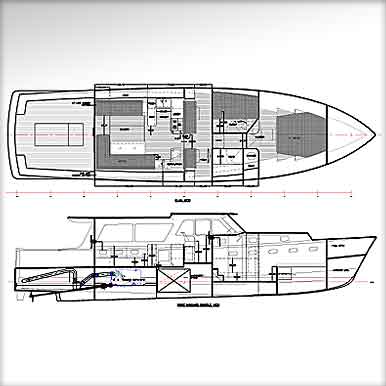 48' Power Monohull
