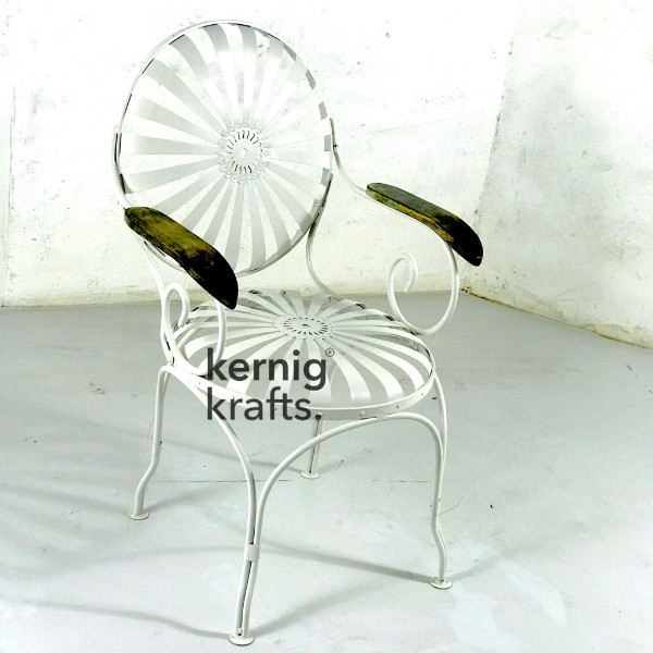 metal spring chair outdoor furniture
