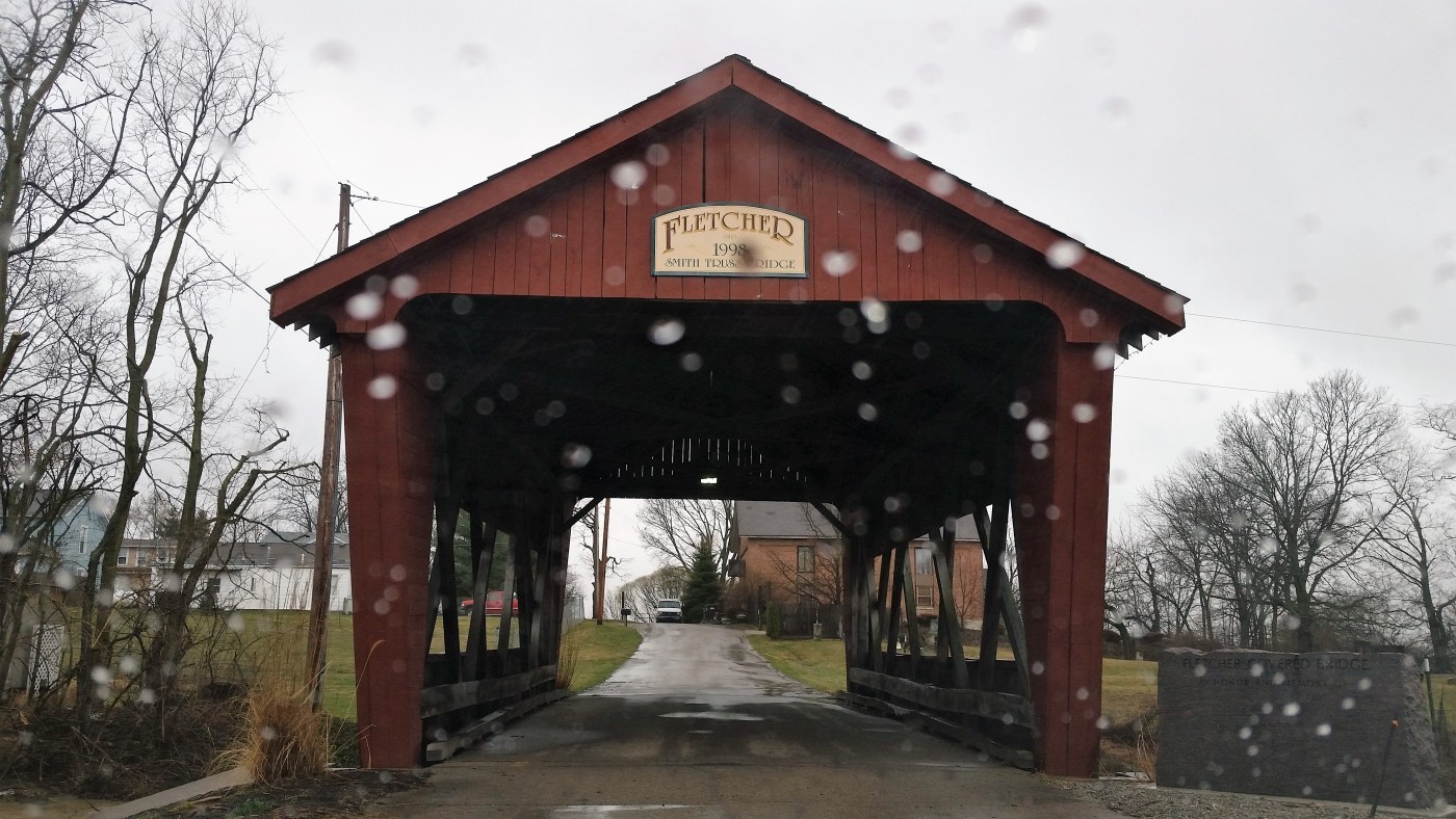 Covered Bridge near Fletcher, Ohio