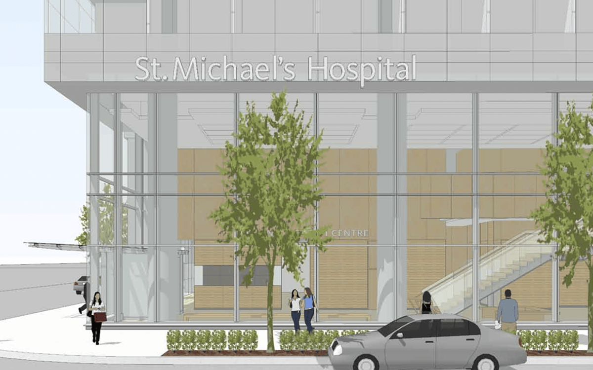 St. Michael's Hospital Signage