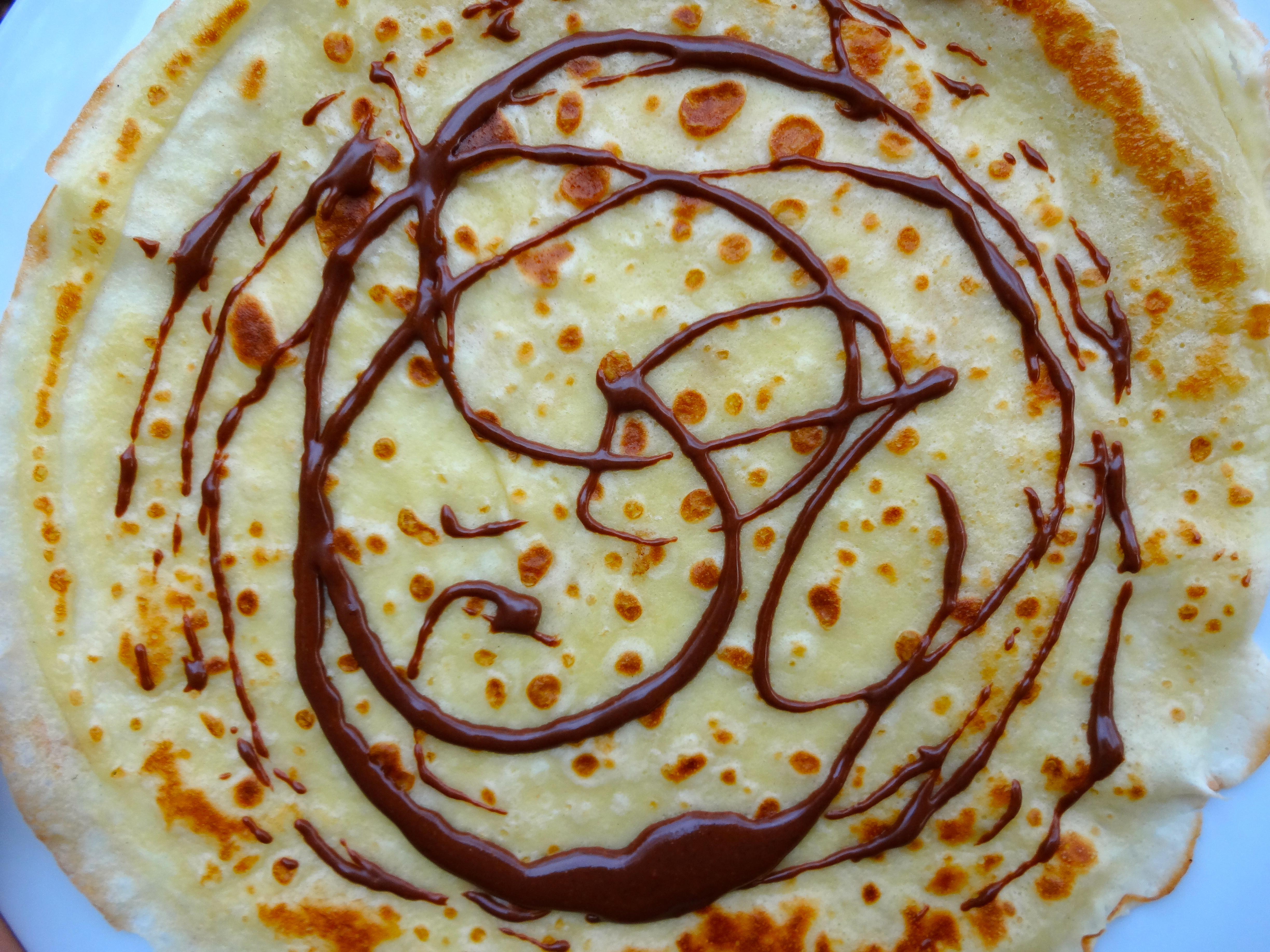 Chocolate Swirl Crêpe © KETMALA’S KITCHEN 2012-13