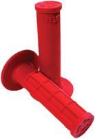 ODI Half Waffle Grips-Red - Reg