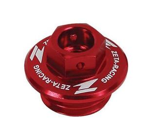 Zeta Oil Filler Plug-Red - 634-8142R