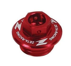 Zeta Oil Filler Plug-Red - 634-8145R