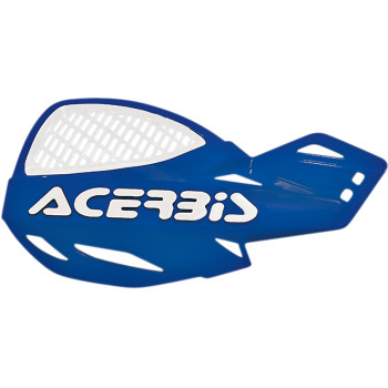 Acerbis Uniko Vented Handguard - Blue/White