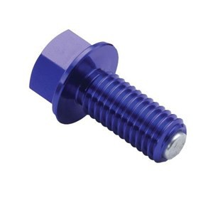 Zeta Oil Drain Plug-Blue - 634-8201B