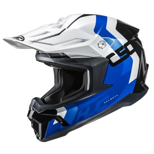 HJC C50 Primal -Blue Blk Wht - M