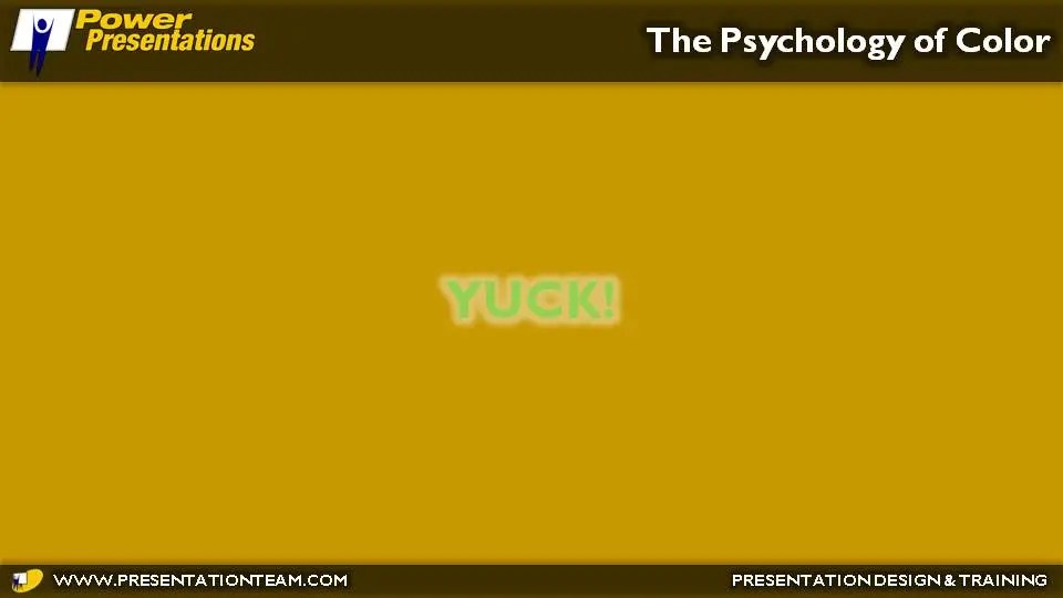 Ugly Slide Color Combo