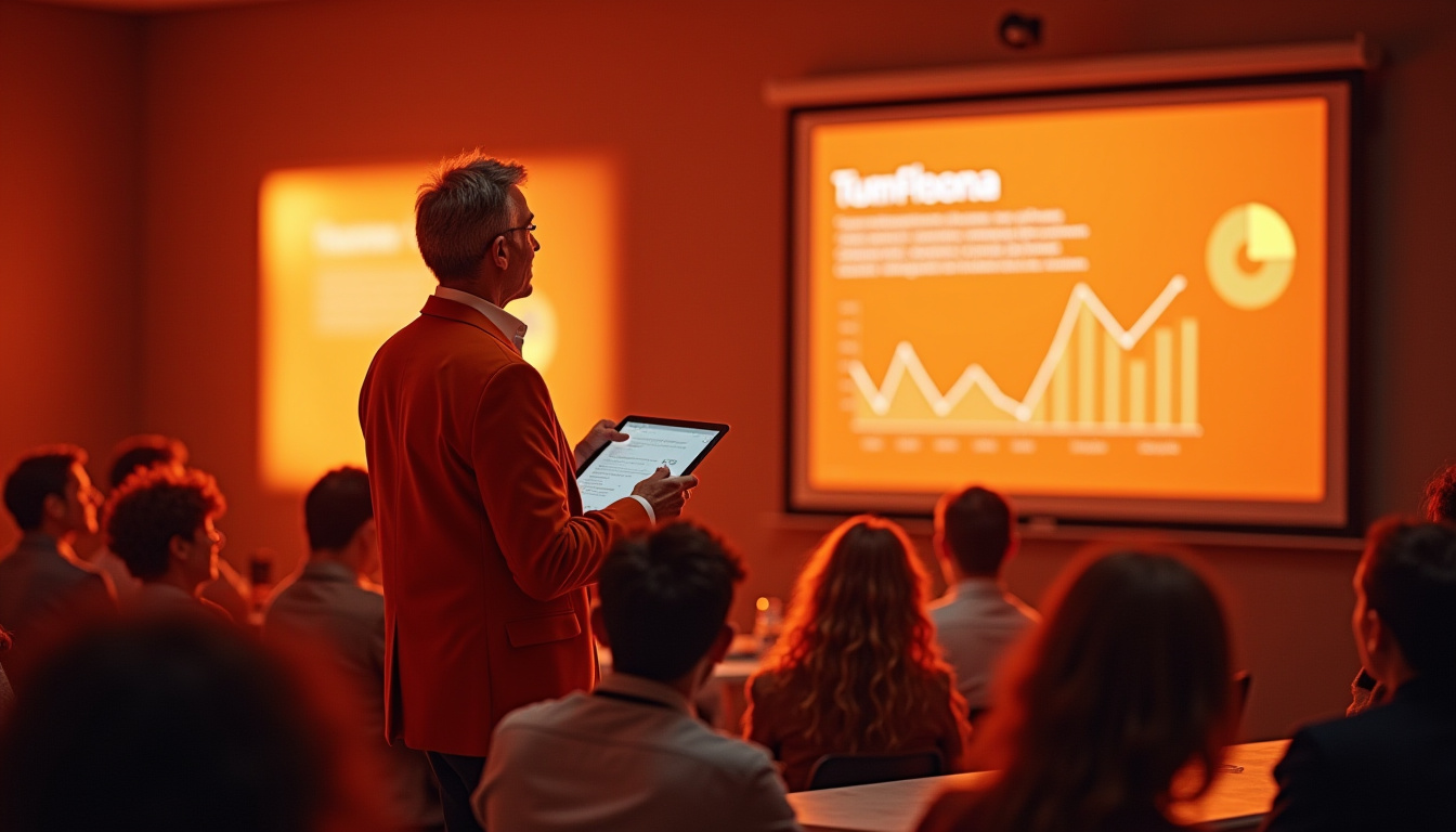 The Psychology of the Color ORANGE in Business Presentations