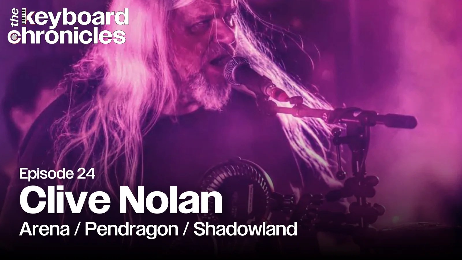 Clive Nolan Keyboard player Pendragon