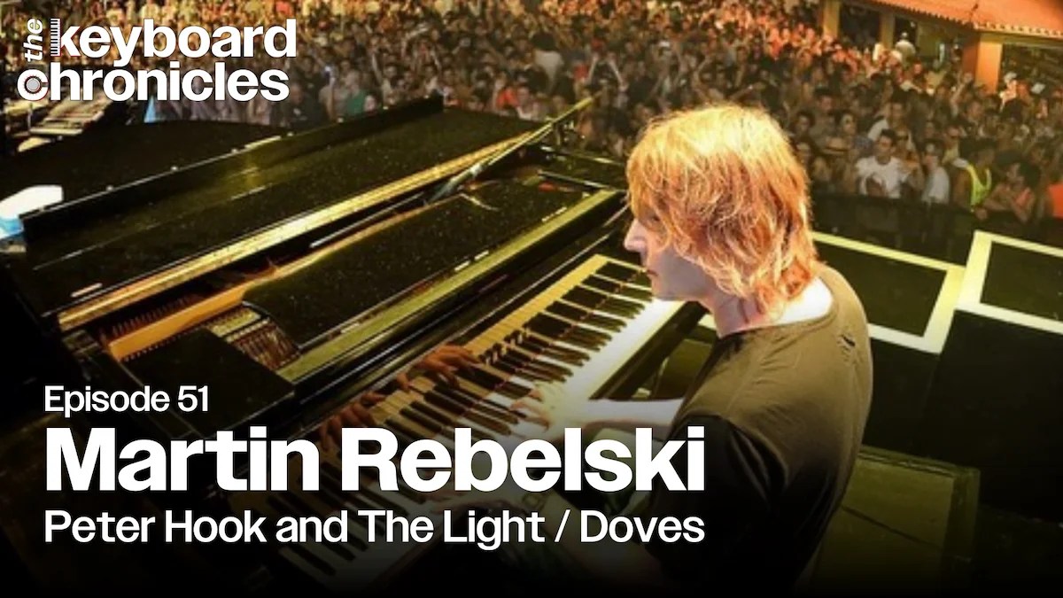 Martin Rebelski keyboard player