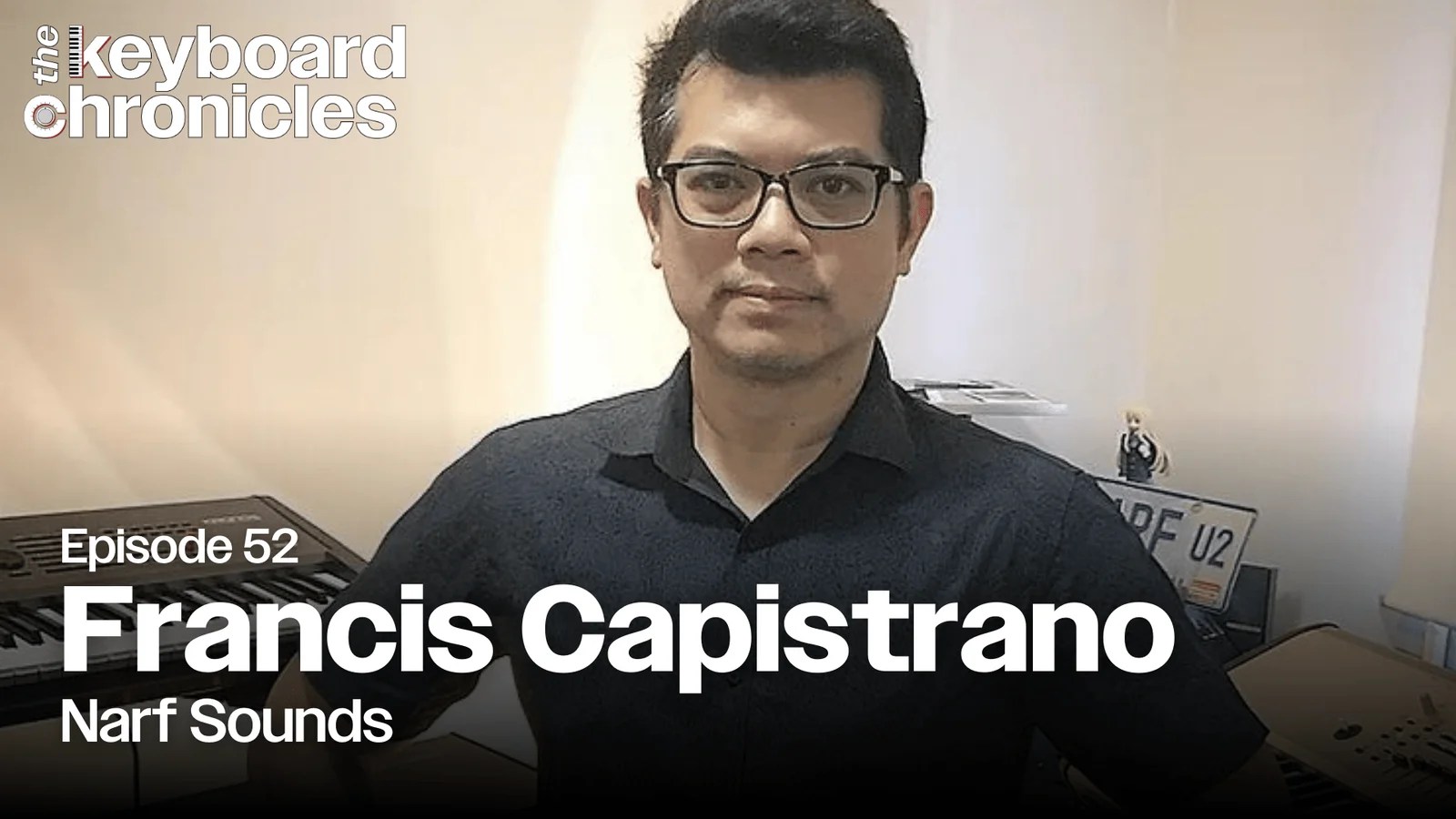 Owner of Narf Sounds, Francis Capistrano
