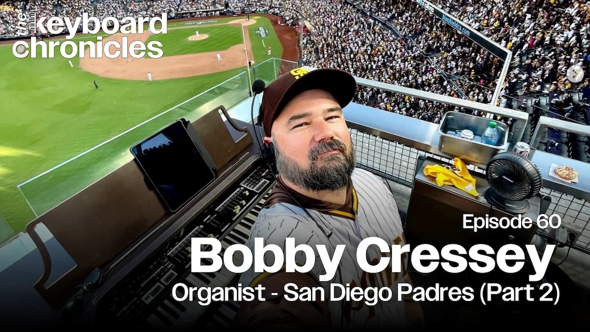 Bobby Cressey Baseball Organist San Diego Padres