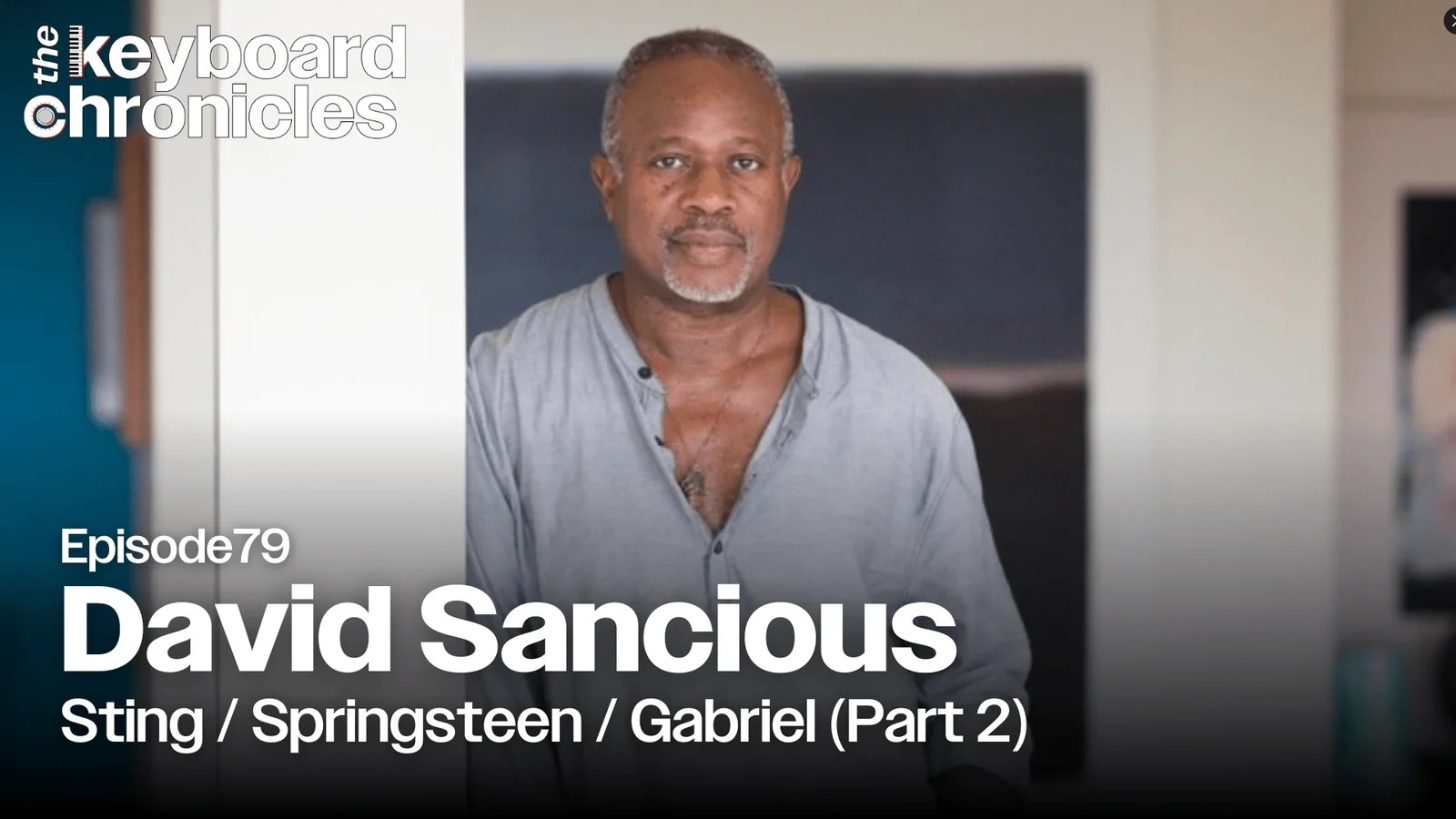 David Sancious Bruce Springsteen, Peter Gabriel and Sting
