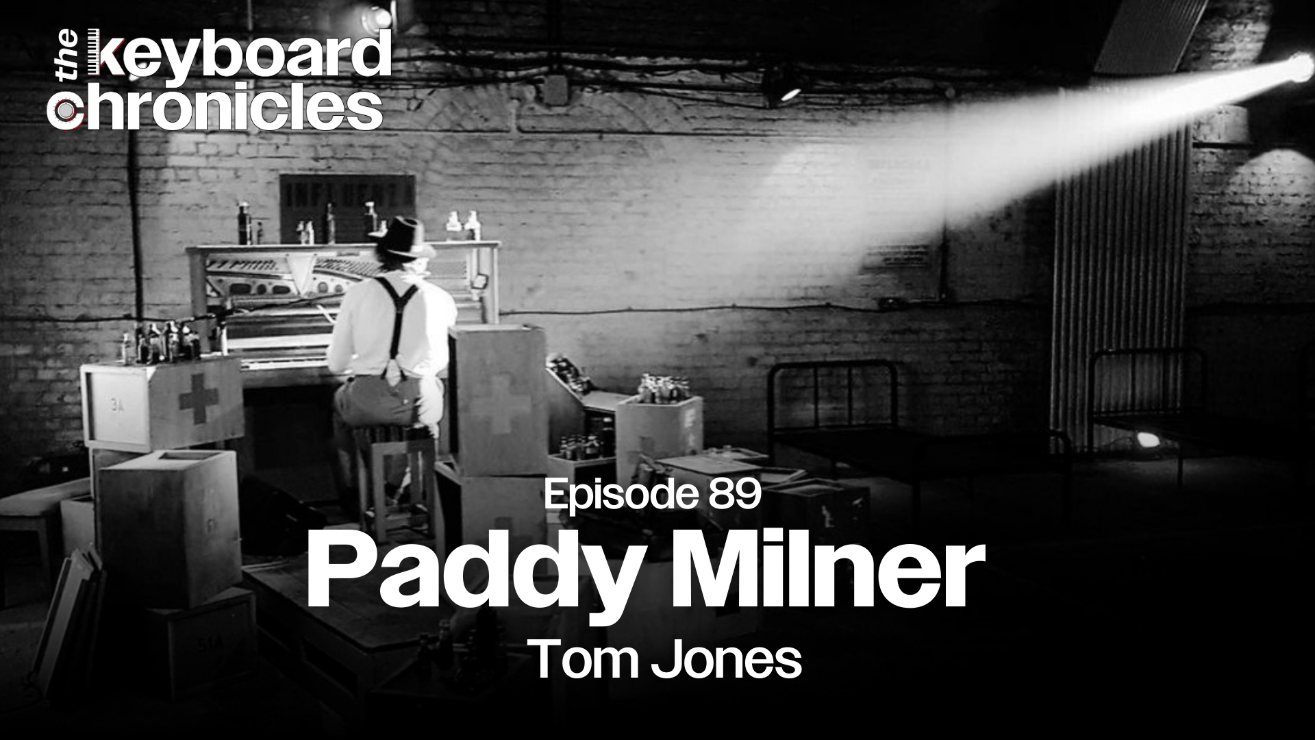 Paddy Milner keyboard player Tom Jones