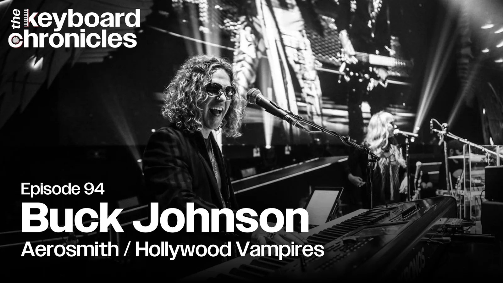 Buck Johnson keyboard player Aerosmith