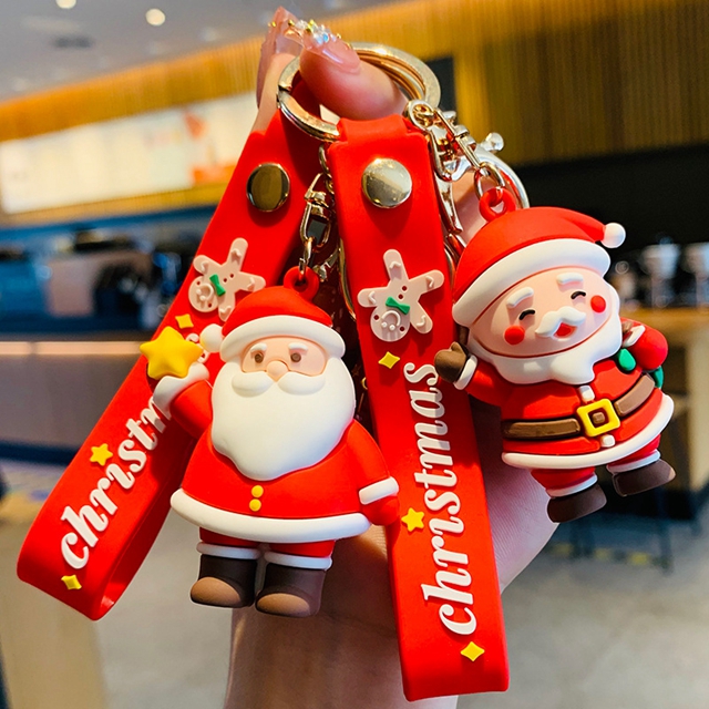 Christmas Santa Claus Keychain