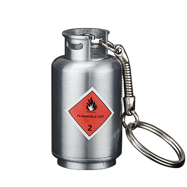 Gas Bottle Gas Barrel Keychain