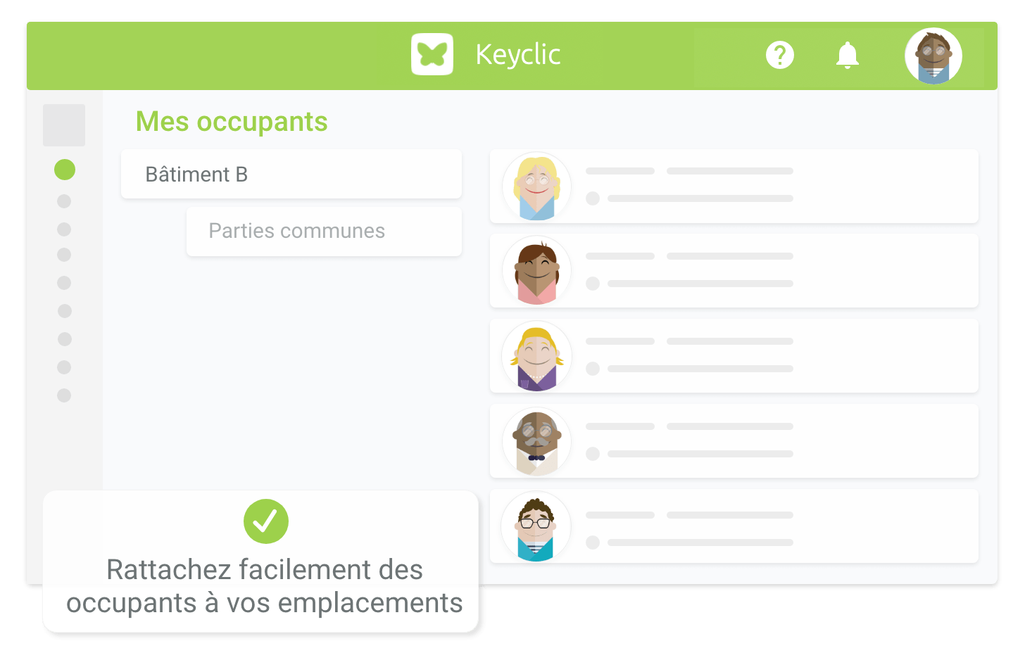 Plateforme Keyclic web
