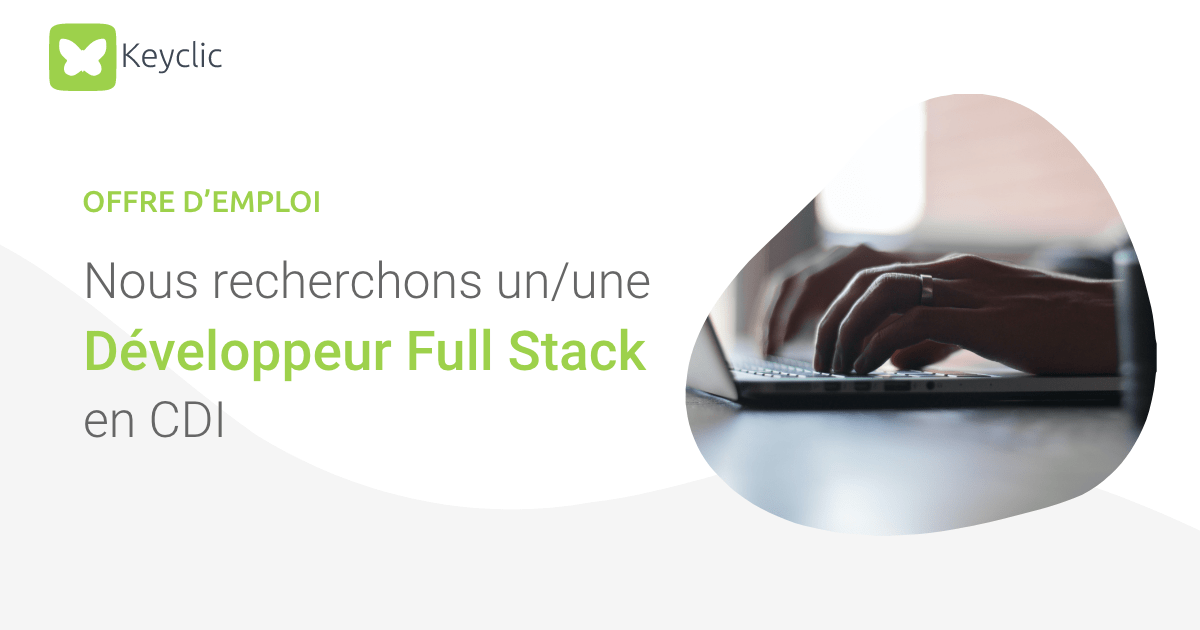 offre CDI développeur Full Stack