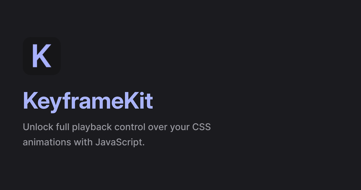 KeyframeKit