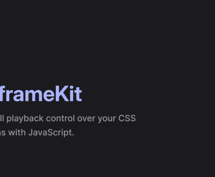KeyframeKit