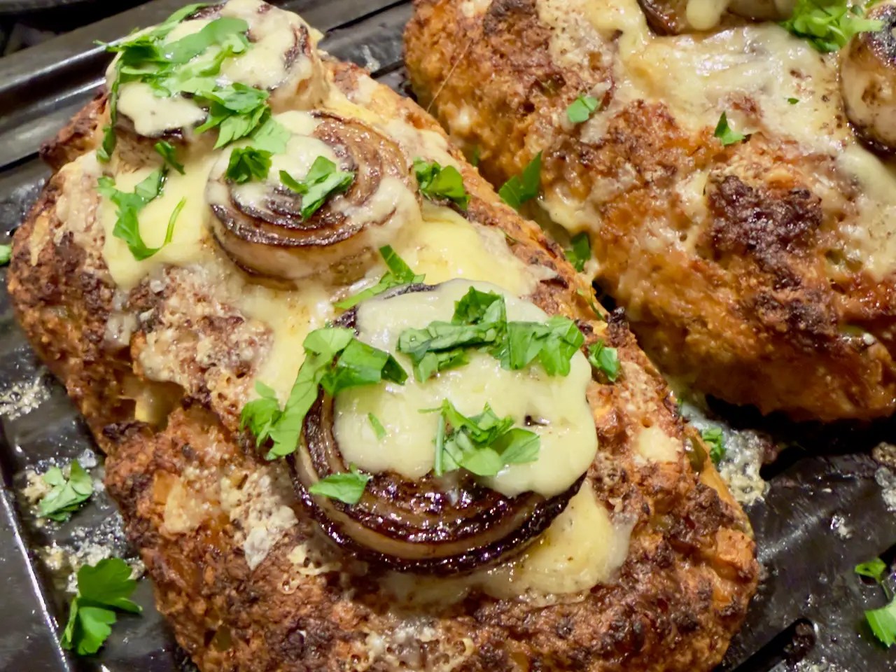 French Onion Meat Loaf