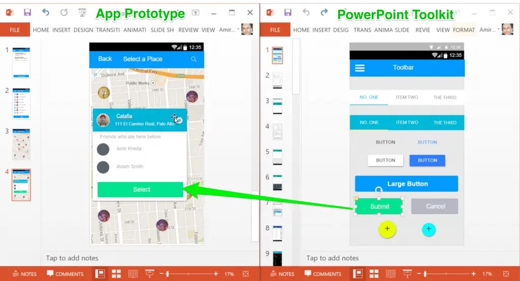 In powerpoint, you can design a wireframe by arranging components and shapes in the presentation slide. How To Prototype An App With Powerpoint Keynotopia