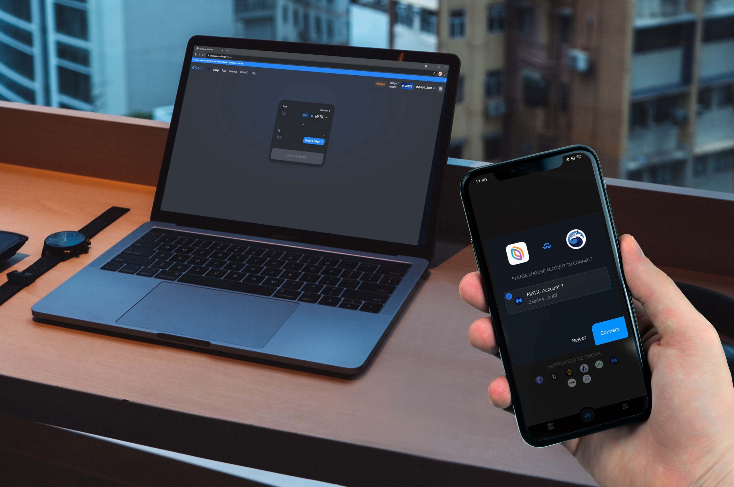 How to use Quick Swap?