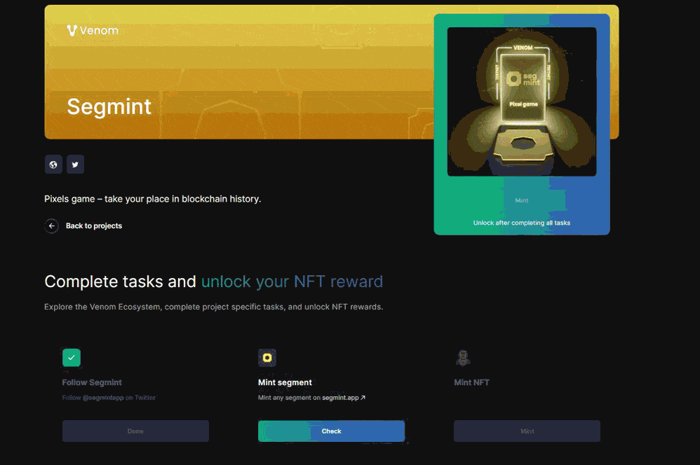 Venom Testnet Campaign task 16