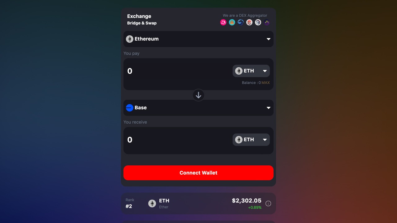 仮想通貨Baseチェーンにブリッジ・スワップする方法！簡単にイーサリアム(ETH)などをすぐ交換・変換 - KEYRING PRO