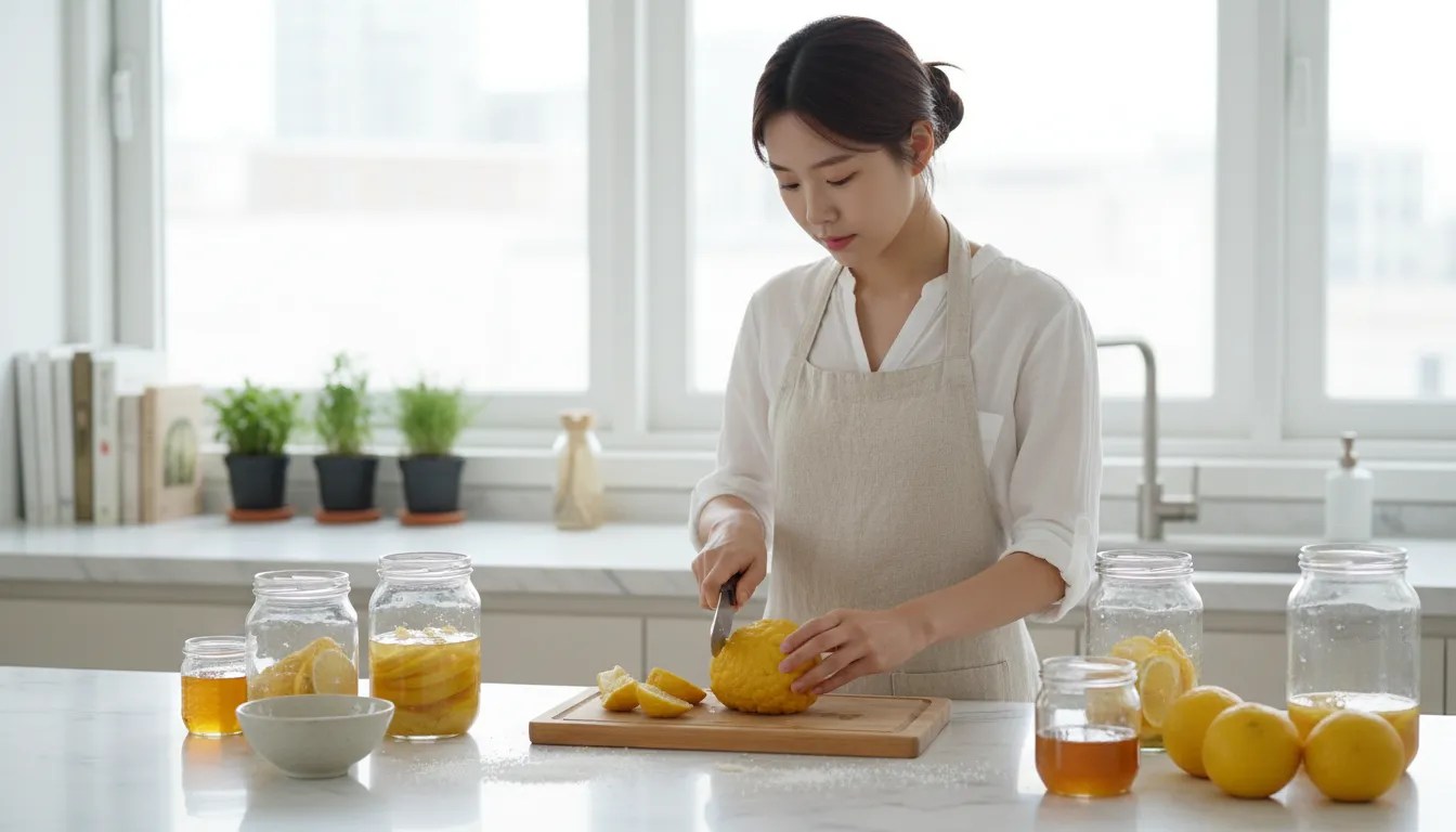 댕유자청 쓴맛 제거 해결방법 및 황금비율 레시피 3분 정리 7