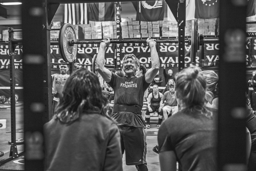 Local athletes conquer fitness competition - A group of people standing in front of a store - Keys Strength and Conditioning