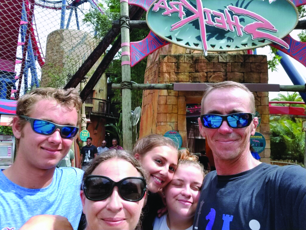 Familiar Faces of Fathers from Key West, Marathon, and the Upper Keys - A group of people wearing sunglasses posing for the camera - Jim Valvano