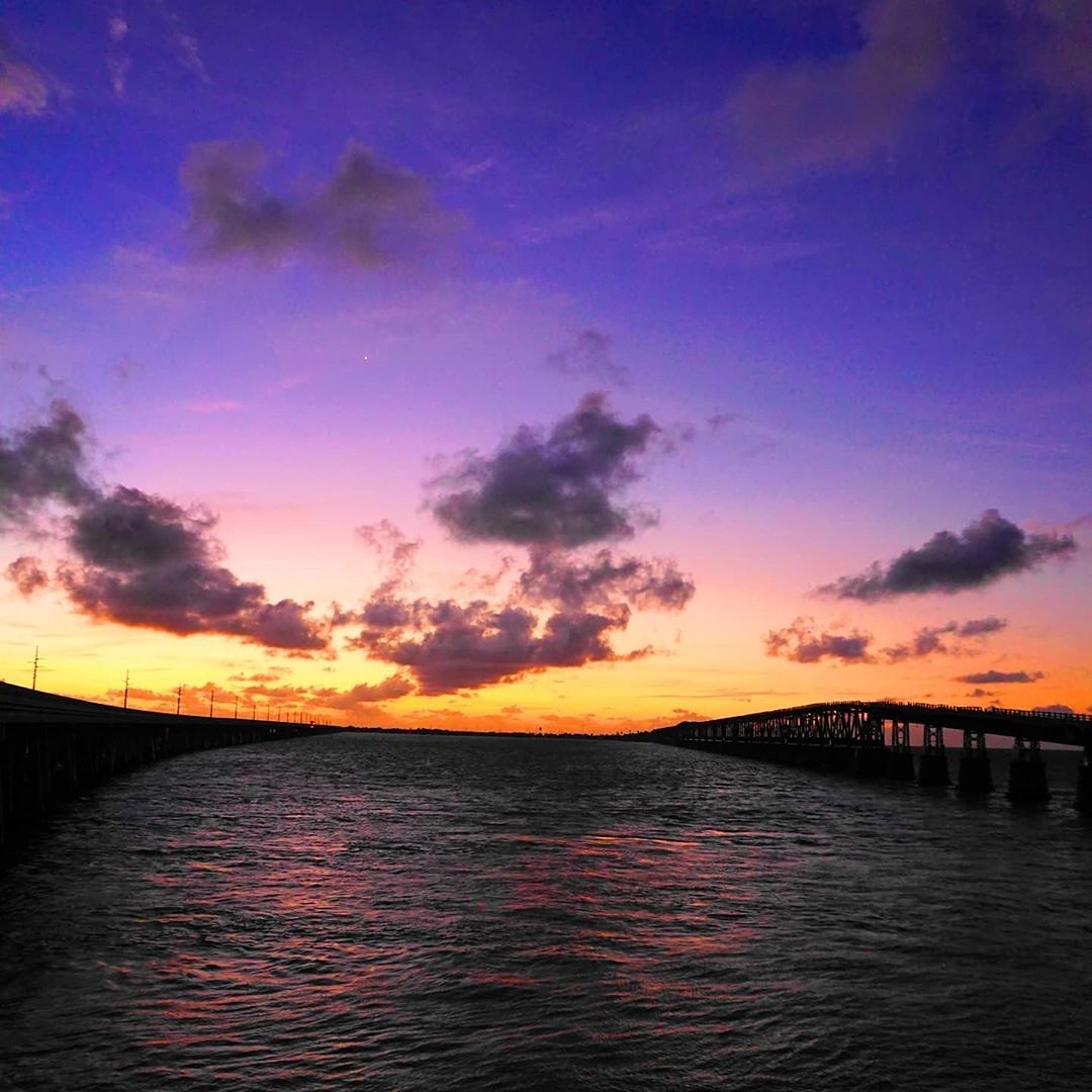 We loved this bright shot of Bahia Honda Rail Bridge at dawn. Those colors! CONCH LIFE PHOTOGRAPHY/Contributed