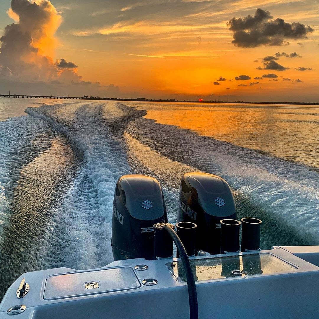 The best thing about morning fishing trips is the sunrise over the sea. Not a bad way to start a day of snapper fishing. SUPERFISH CHARTERS/Contributed