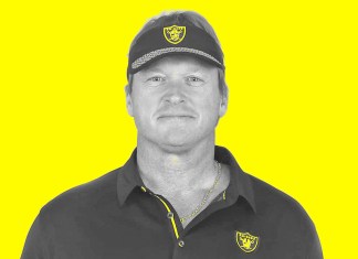 TOP 10 LESSONS LEARNED FROM COACH JON GRUDEN’S LEAKED EMAILS a man wearing a hat and a polo shirt