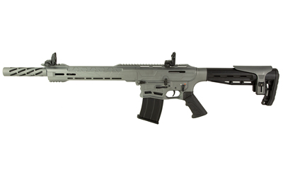 Citadel BOSS-25 12 Gauge Semi-Auto Shotgun, 18.75", 5-Round, Gray