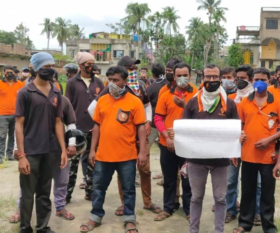 Swiggy Delivery Boy Protest