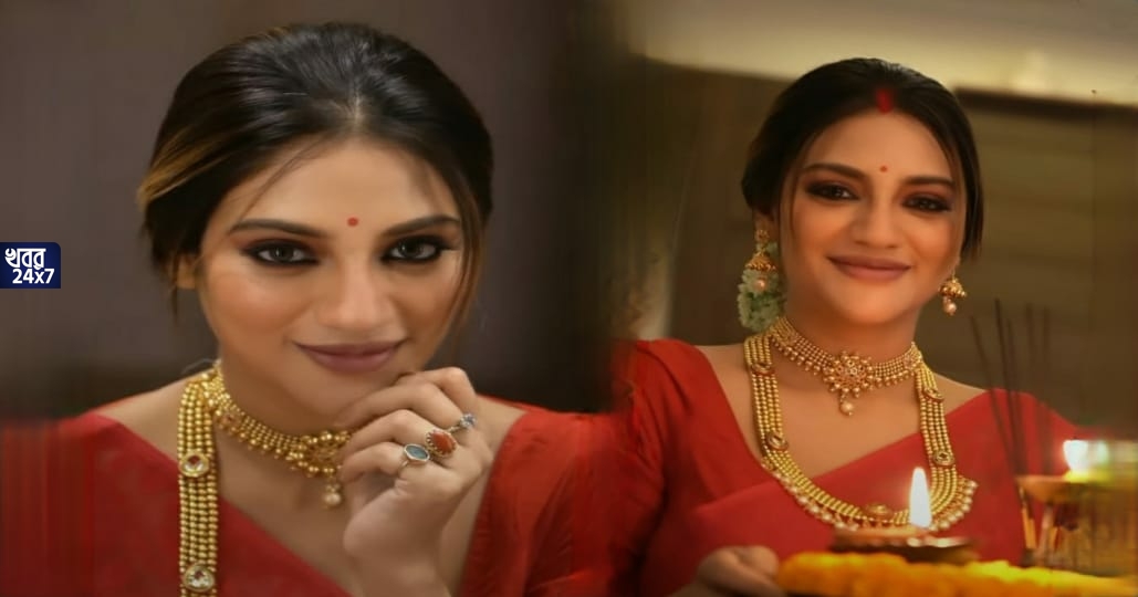 'আপনি তো দুই ধর্মকে অপমান করছেন!' সিঁথিতে সিঁদুর, হাতে শাঁখা পলা পরে ভিডিও পোস্ট করে ট্রোলড নুসরাত জাহান
