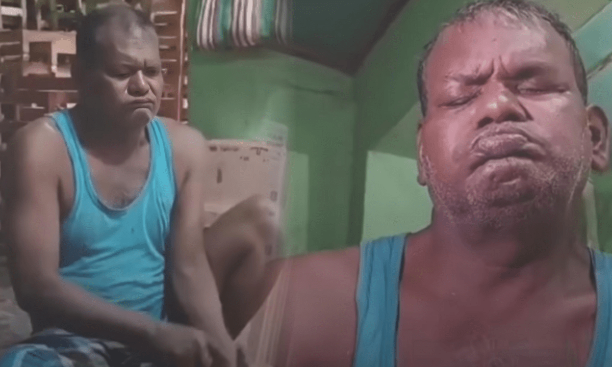 Blind Man Is Skilled in Woodworking