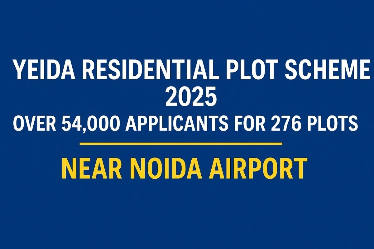 YEIDA Residential Plot Lottery 2025: High Demand Reflects Noida Real Estate Boom