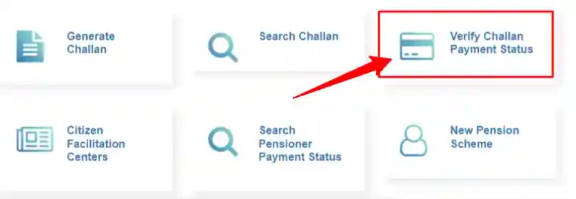 verify challan payment status