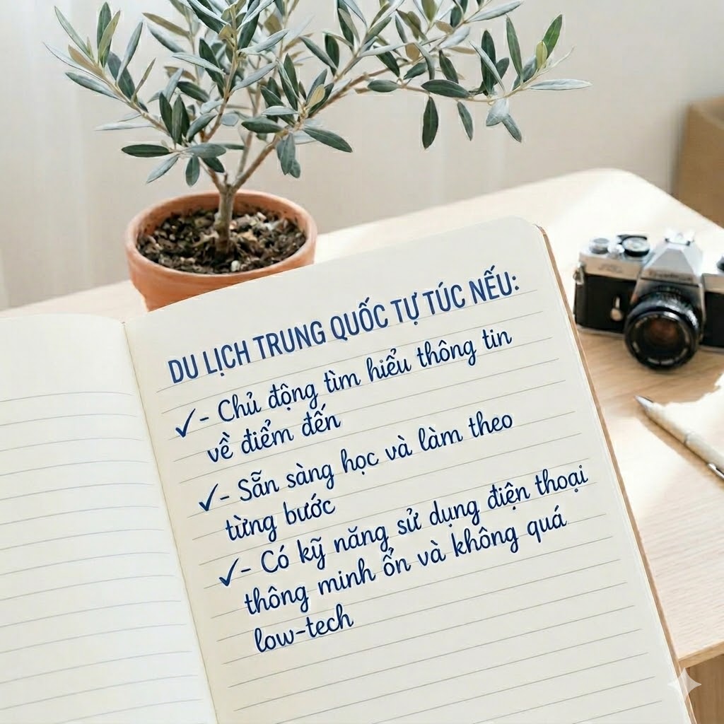 DU LỊCH TRUNG QUỐC TỰ TÚC CHO NGƯỜI MỚI (phần 1)