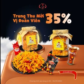 TRUNG THU MỚI, VỊ ĐOÀN VIÊN CỰC CHÁY CÙNG KHÔ GÀ POLY!