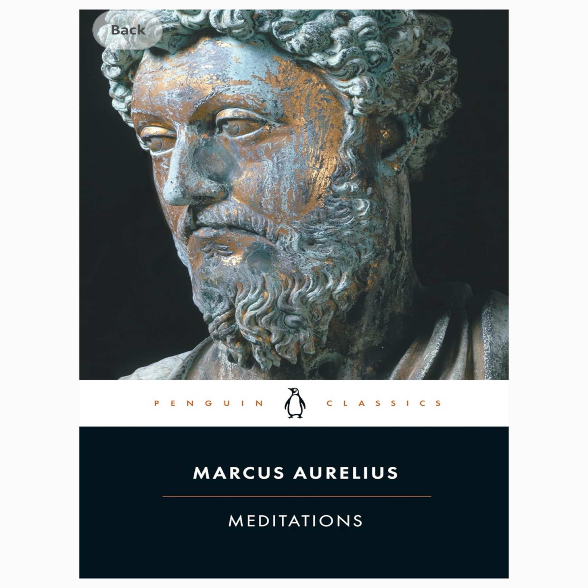 Meditations book by Marcus Aurelius