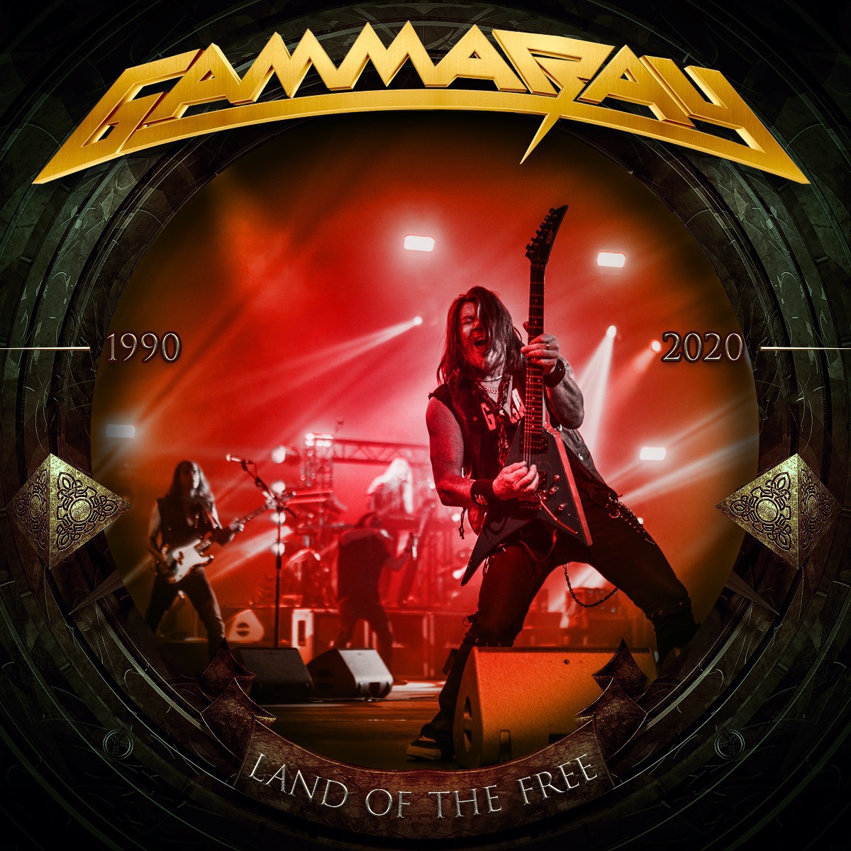 GAMMA RAY LAND OF THE FREE 1996 来日Tシャツ Gamma 【公式通販】