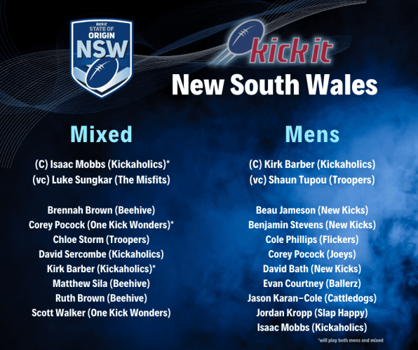 New South Wales Kick It Origin